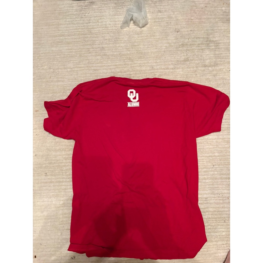 Tultex Oklahoma Sooners Alumni T-Shirt Red OU There's Only One Graphic Tee L - Picture 2 of 3